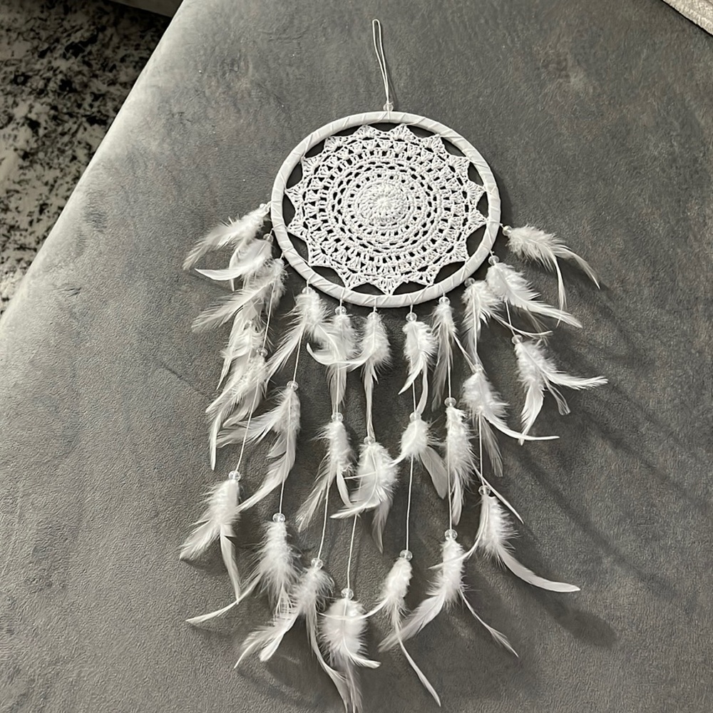 White Dream Catcher